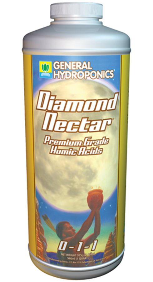 General Hydroponics® Diamond Nectar® 0 - 1 - 1 Quart - Quality-Grow-Hydroponics